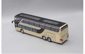 Автобус SETRA золотистый. 260х60 мм.