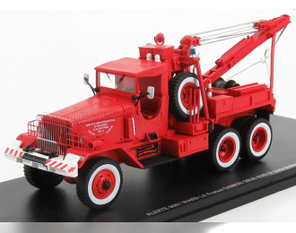 WARD LA FRANCE M1a1 Truck 3-assi Sapeurs Pompiers Wrecker (1944) - Autogru - Carro Attrezzi - Crane - Grue, Red White