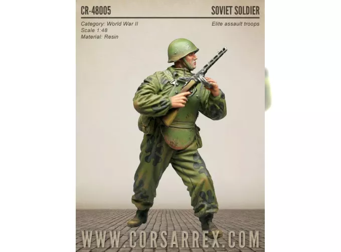 Сборная модель Soviet Soldier / Red Army