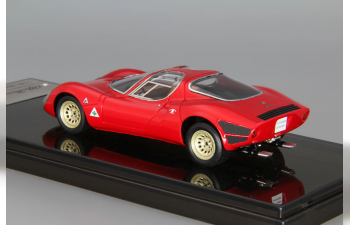 ALFA ROMEO 33 Stradale prototipo, red