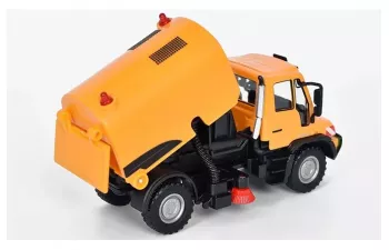 MERCEDES-BENZ Unimog Подметально-уборочная машина, оранжевый