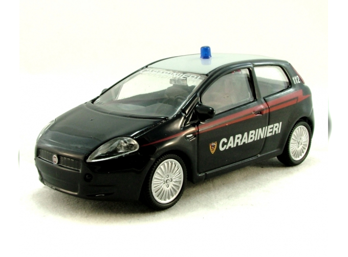 FIAT Punto Carabineri, серия Carabineri 1:43, черный