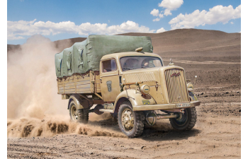 Сборная модель OPEL Blitz Type A 4x4 Truck Military 2-assi 1942