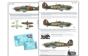 Декаль Hurricane Mk IIB from 151 Wing in USSR