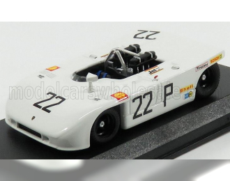 PORSCHE 908/03 N 22 Winner 1000km Nurburgring 1970 Elford - Ahrens Jr, White