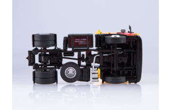 Минский-5440 седельный тягач Метро, желтый / красный