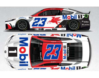 Toyota Camry XSE #23 Bubba Wallace *Mobile 1*, white/blue/red 2025