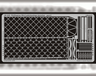 Фототравление Wellington Mk.I Mid.fuselage interior