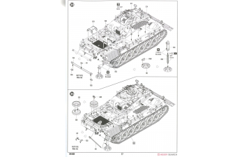 Сборная модель Bergepanzer BPz2A2 “Buffalo” ARV