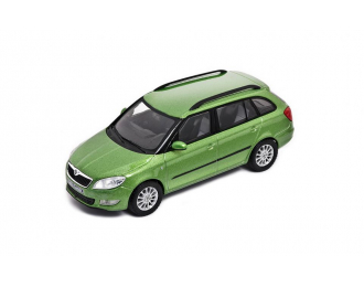 SKODA Fabia II Combi (facelift 2010), green