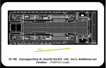 Sturmgeschütz III, Ausf.B (Sd.Kfz. 142) Vol.2 -Additional set - Fenders