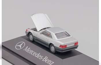 MERCEDES-BENZ 500 SL, silver (открывается капот)