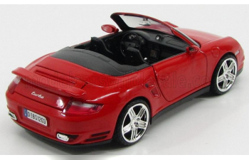 PORSCHE 911 997 Turbo Cabriolet (2007), Red