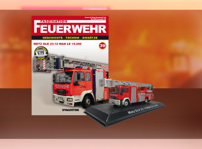 Faszination Feuerwehr 39, METZ DLK 23-12 MAN LE 15.280