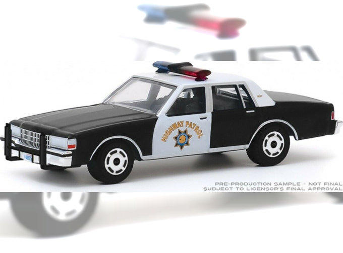 CHEVROLET Caprice Police "California Highway Patrol" 90th Anniversary 1989