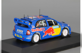 SKODA Fabia WRC #11 Rally Sweden (2005), blue