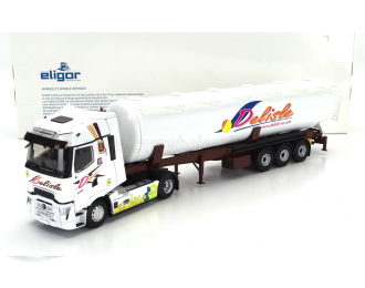 RENAULT T-line High Tanker Truck Delisle Transports (2023), white