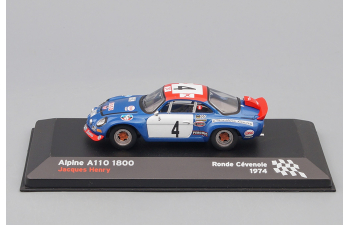 ALPINE A110 1800 Henry Jacques Ronde Cevenole (1974), blue