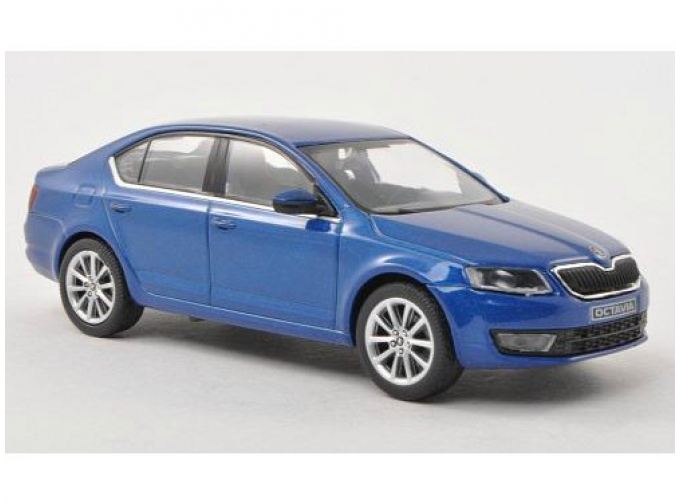 SKODA Octavia III 2013, синий мет.