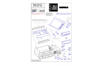 Upper armor for Sd.Kfz.250 „Neu”