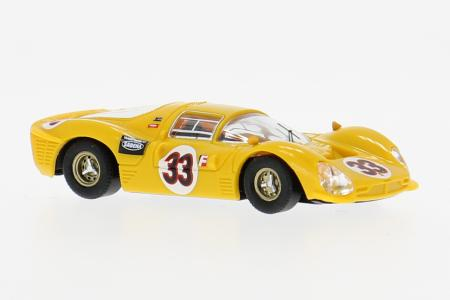 FERRARI 330P3 #33 Daytona W.Mairesse/J.Blaton (1967), yellow