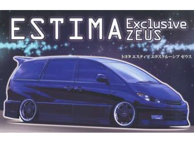 Сборная модель Toyota Estima Exclusive ZEUS
