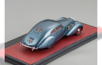 DELAGE D8-120 S Pourtout Coupe (1938), metallic blue