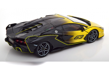 LAMBORGHINI Sian FKP37 (2021), gelbmetallic/schwarz