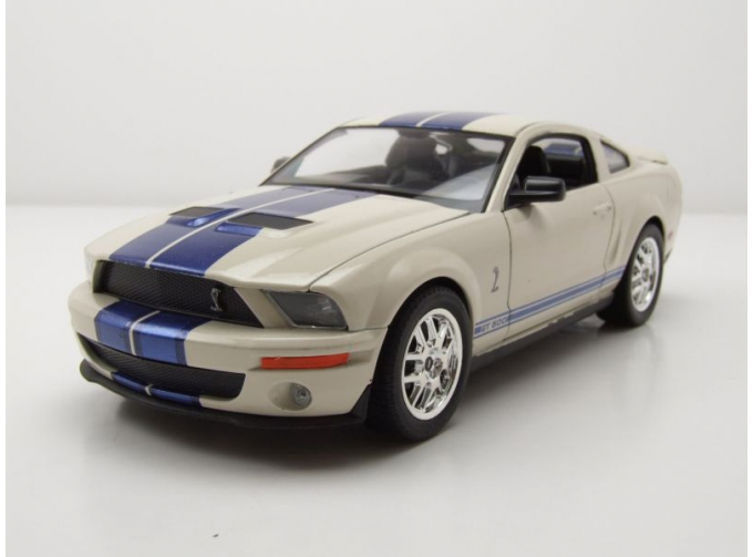 FORD Shelby Mustang GT500 Cobra (2007), white blue