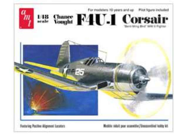 Сборная модель Change Vought F4U-1 Corsair Fighter Plane, plastic modelkit