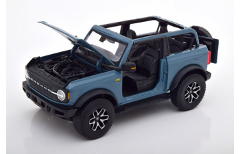 FORD Bronco Badlands Without Doors 2021, Blue