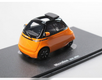 Microlino "Urban" (open roof) (2018), orange/ black