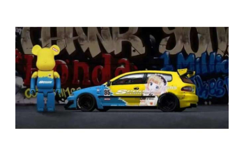 HONDA Civic #CIVOC EG6 Rocket Bunny Spoon with Bear Brick Figure
