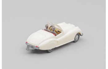 JAGUAR XK 120, creamwhite