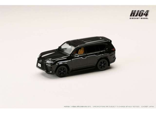 Lexus LX600 Offroad, graphite black / hazel interior