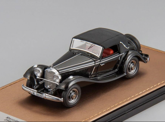 MERCEDES-BENZ 290A W18 Cabriolet Close (1936), black