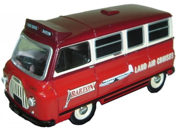 AUSTIN Morris J2 Bartons Mini Bus (1965), red