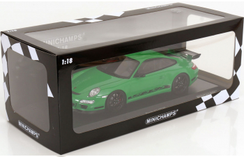 PORSCHE 911 (997) GT3 RS (2007), green black