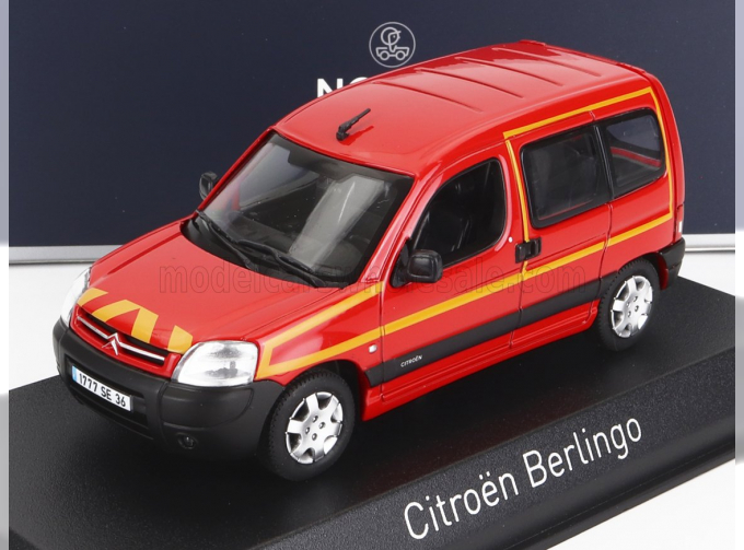 CITROEN Berlingo Sapeurs Pompiers 2004, Red Yellow