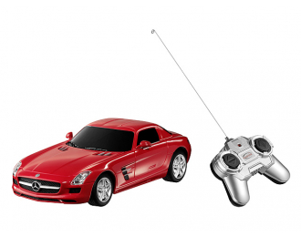 MERCEDES-BENZ SLS AMG Coupe C 197, red