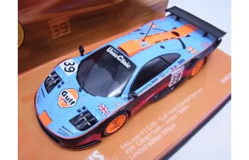 McLAREN F-1 Gtr N 39 Le Mans 1997 R.bellm - A.gilbert Scott - M.sekiya, Light Blue Black