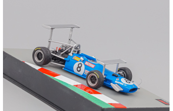 MATRA SIMCA F1 Ms10 №8 Season (1969) Jean Pierre Beltoise, Blue Silver