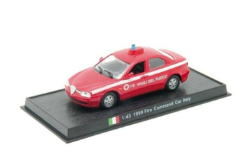 ALFA ROMEO Fire Command Car, Kolekcia Wozow Strazackich 56