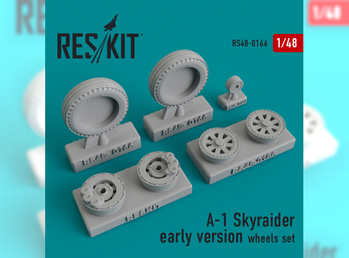 Колеса A-1 Skyraider early version wheels set