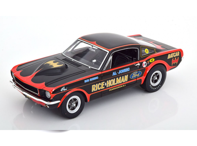 FORD Mustang A/FX Batcar, Rice & Holman (1965), black red