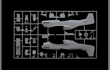 Сборная модель Самолет P-51 D/K Pacific Aces