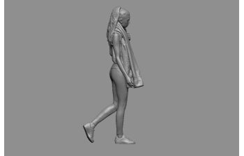 Фигурка Девушка с полотенцем (под покраску)