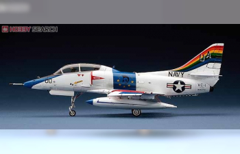 Сборная модель Двухместный учебно-боевой самолёт ВВС США TA-4J Skyhawk