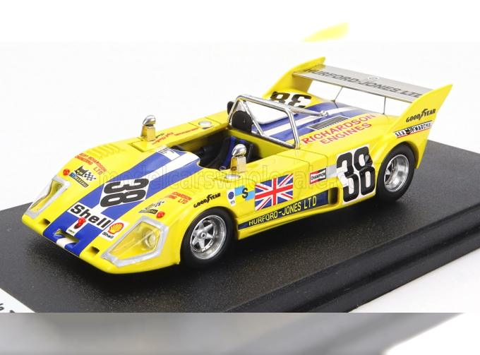 LOLA T292 Team Rays Racing №38 24h Le Mans (1975) Nigel Clarkson - Derek Worthington, Yellow