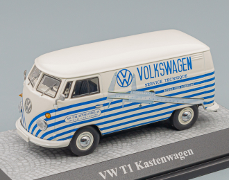 VOLKSWAGEN T1, Service Technique Volkswagen Box Wagon, white / blue